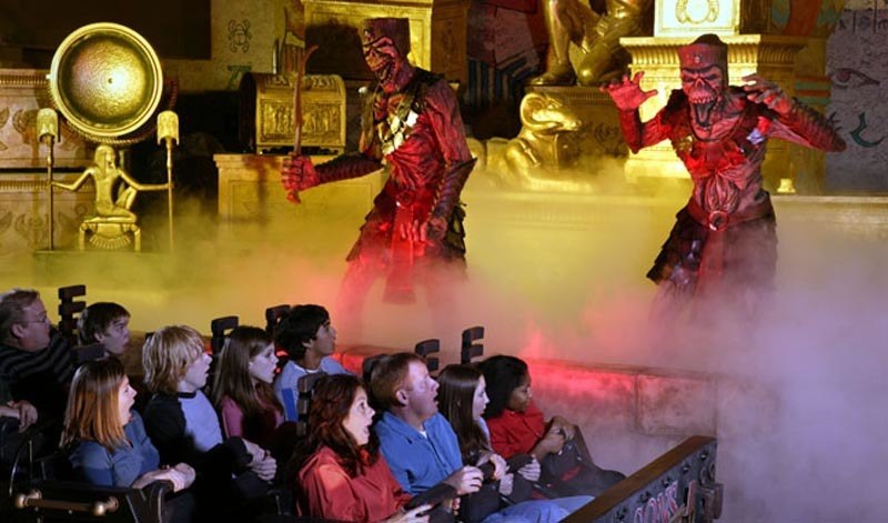 universal studios the mummy ride