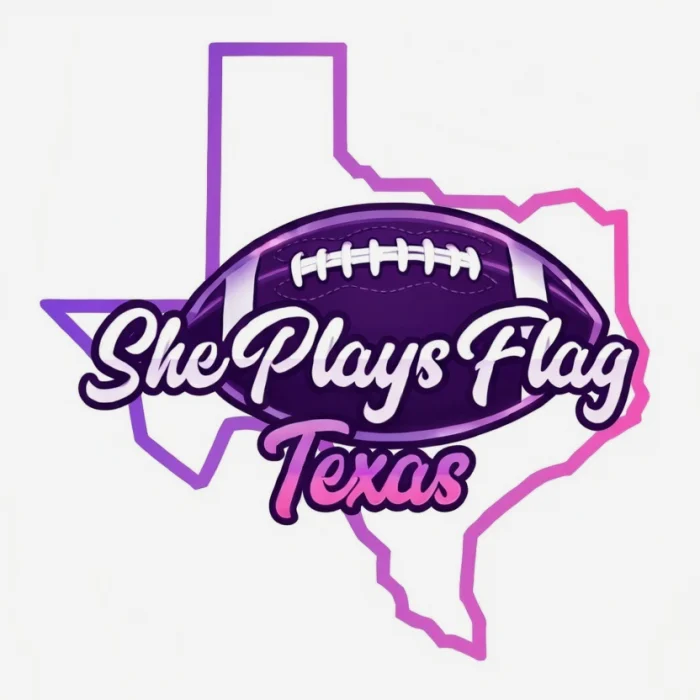 She Plays Flag Logo